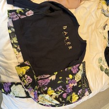 Ted Baker Girls Navy Floral