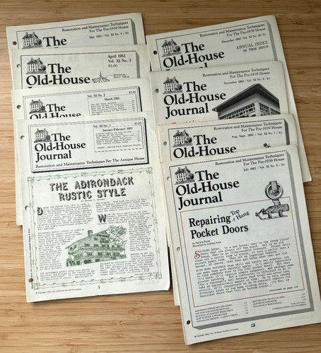 Old house journal issues - house,