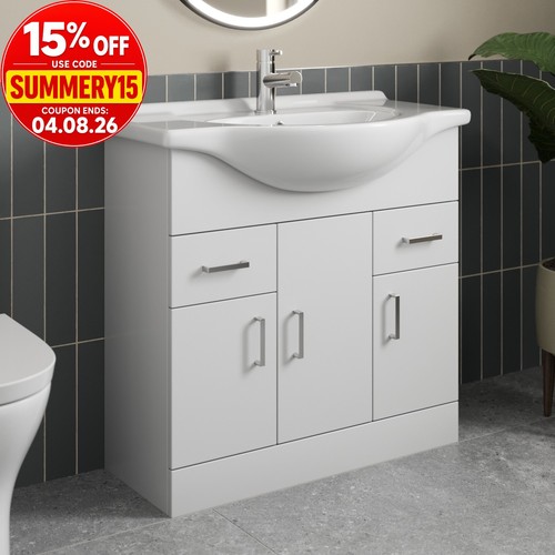 850mm freestanding bathroom - 850mm,