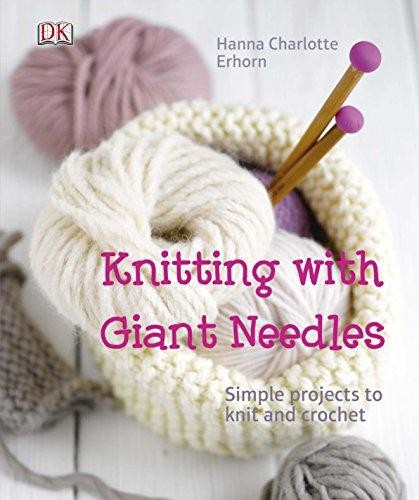 Knitting with giant needles - knitting,