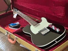 Fender Japan FSR Black Custom Telecaster w/ Matching Headstock, Docs and HSC
