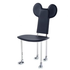  Mouse Ears-Back Accent Chair