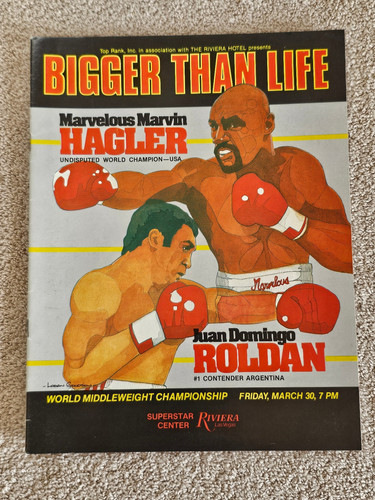 Marvin hagler juan - vs, roldan