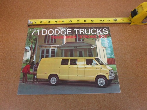 1971 dodge van - dodge, tradesman