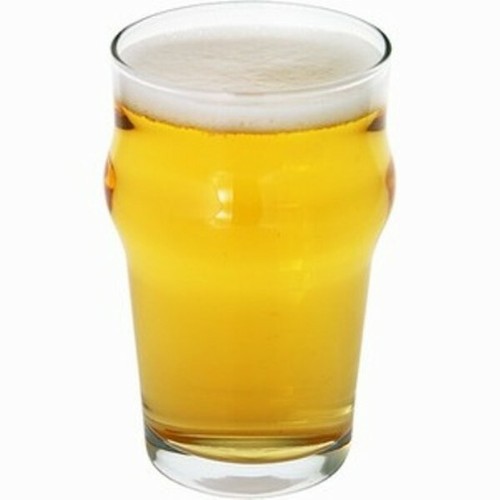 Half pint glass - glass, or
