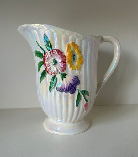 Pretty vintage lustreware jug - pretty,