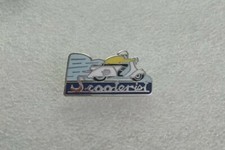 Scooterist pin badge. Speeding