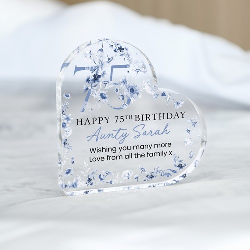 Personalised happy 75th - personalised,