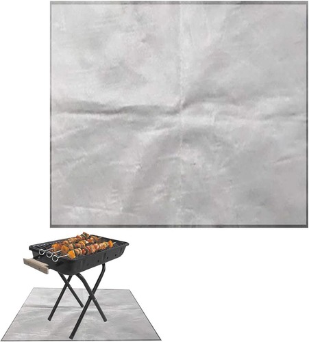 Bbq fireproof mat - mat, pit
