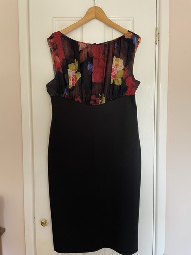 Ted baker black floral - black, chiffon