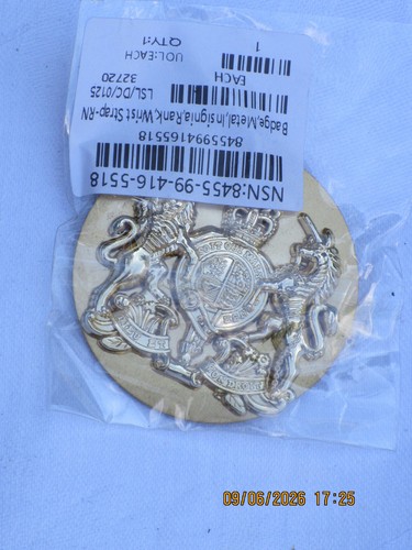 Warrant officer metal - warrant, rank