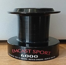 Fishing Reel Spare Spool Daiwa Emcast Sport 6000 Spares Carp Tackle