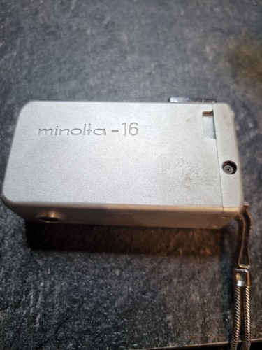 Minolta subminiature film - minolta-16,