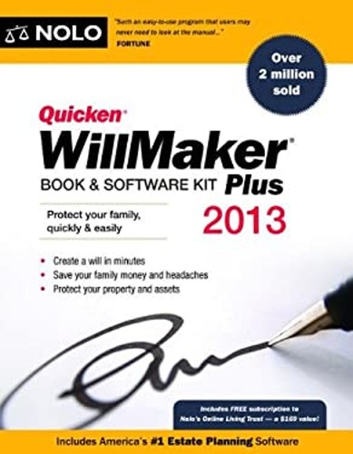 Quicken willmaker plus - willmaker, 2013