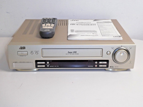 Jvc s7500 high - high-end, s-vhs