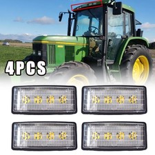 4PCS For John Deere 6200 6300 6400 6500 6110 6210 6310 6410 LED Cab Work Lights
