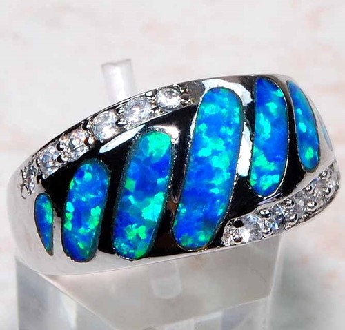 Australian opal inlay 925 - australian,