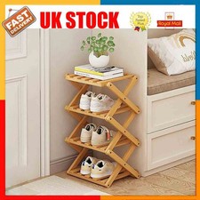 4/7 Tier Foldable Wooden Shoe
