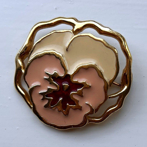 Vintage avon gold - avon, enamel