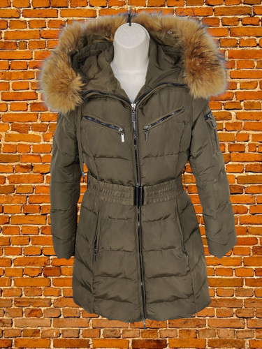 Attentif green coat size 8 - attentif,