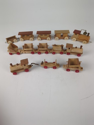 Vintage miniature wooden toy - vintage,