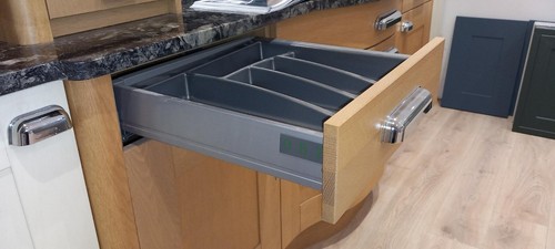 Soft close kitchen drawer - soft,