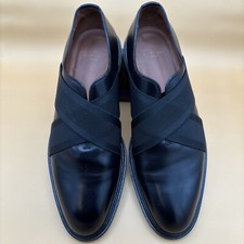 Givenchy Elastic Strap Black Dress Shoes Italy Men’s Size 43 1/2