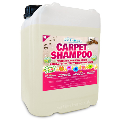 Carpet shampoo heavy - heavy, duty