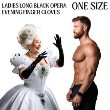LADIES LONG BLACK OPERA