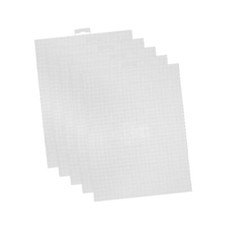 5x Plastic Mesh Canvas Sheets
