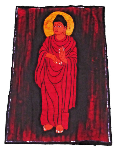 Asian buddhist wall hanging - asian,