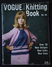 Vintage Vogue Knitting Book Magazine Volume 11 No 64 - 1964 -Over 30 New Designs