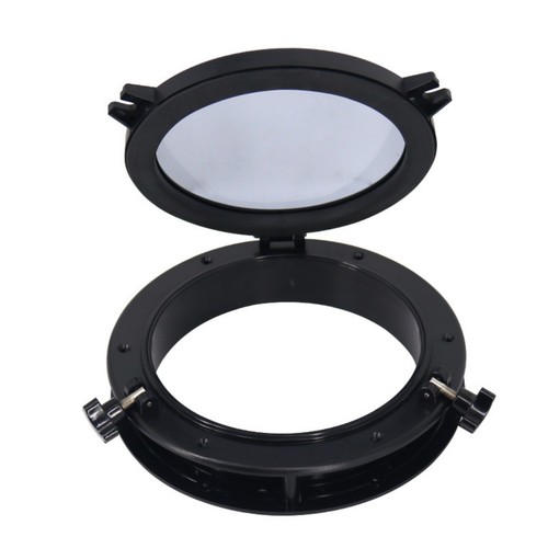 Porthole window with hinged - window,