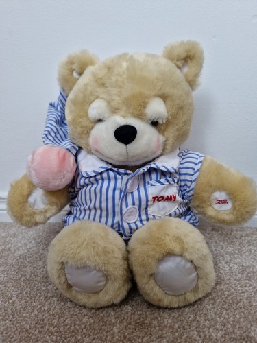 Vintage tomy lullaby bear - vintage,