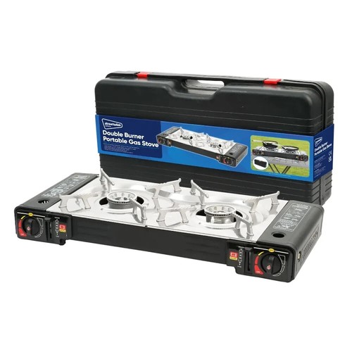 Double burner gas - burner,