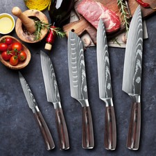 5 Piece Kitchen Knives Set