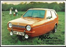Reliant Robin 1975-77 UK Market Sales Brochure 850 Hatchback Estate Van Super