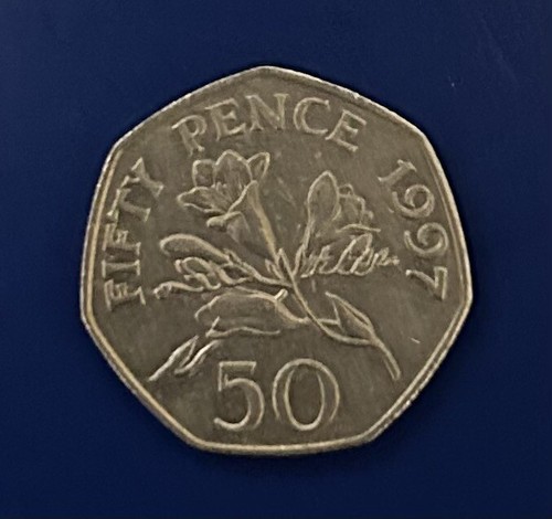 Rare guernsey 50p coin - -,