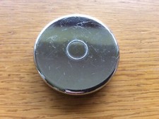 Chrome Silver Colour Plastic Shower Or Electric Towel Rail Cover Cap, Dimplex?