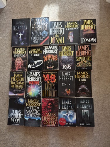 James herbert horror books - james,