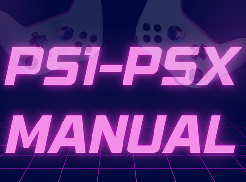 Ps1 instruction manual - instruction,