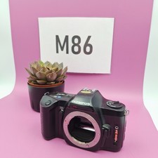 Olympus OM101 Power Focus 35mm Film Camera SLR Body Only Black Tested. (refB.O)