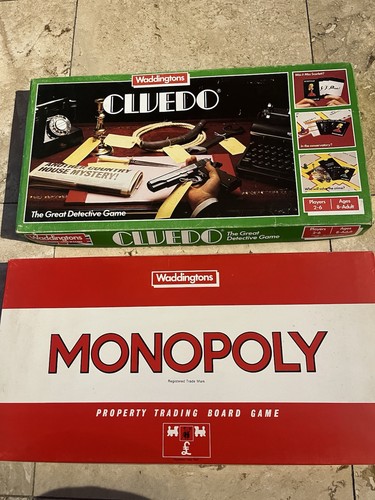 Monopoly cluedo board - monopoly, games