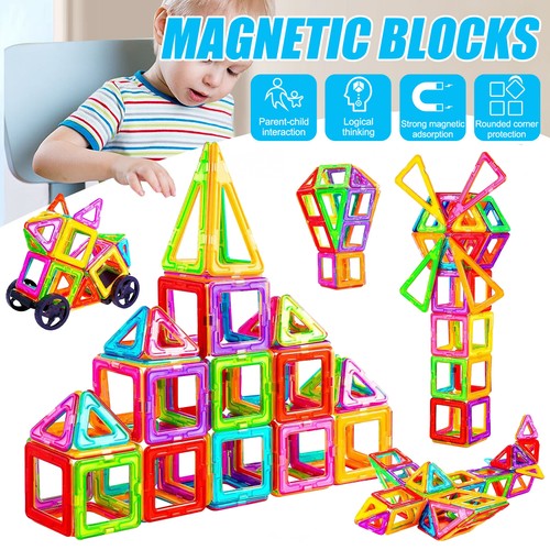 Magnetic tiles building blocks - tiles,
