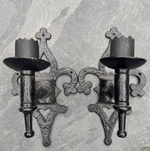 Pair vintage wrought - pair,
