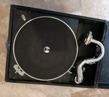 His Masters Voice Gramophone Model 101 HMV Wind Up Black Working Soundbox