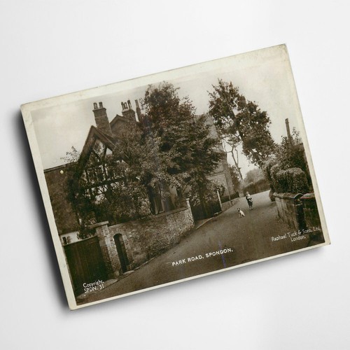 Print vintage derbyshire - print,