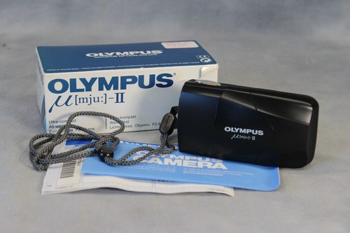 Olympus mju camera black - mju,