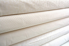 White Cotton Blender Fabric