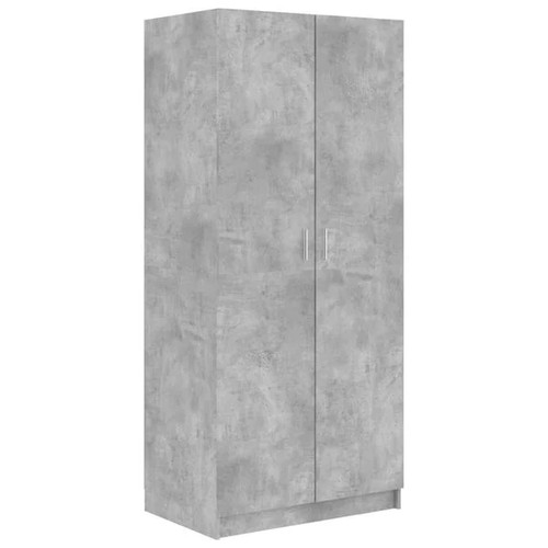 Wardrobe concrete grey - concrete,